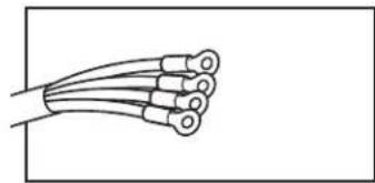 MAYTAG MED6230HW - Conexión con cable electrico de 4 hilos - 4