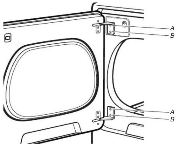 MAYTAG MGD6230RHW - Dépose de la porte : - 12