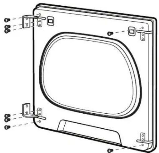 MAYTAG MGD6230RHW - Dépose de la porte : - 2