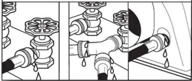 MAYTAG MGD6230RHW - Fixer le long tuyau au raccord en « Y » et serrer les raccords - 4