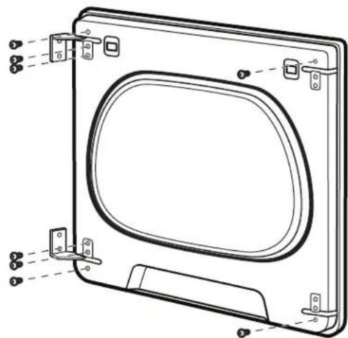 MAYTAG MGD6230RHW - Remove the door assembly: - 2