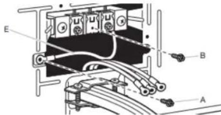 MAYTAG MGD4500MW - Préparer la connexion du conducteur neutre au conducteur neutre - 1