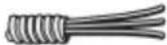 MAYTAG MGD4500MW - Fixer le cable à raccordement direct au serre-cables - 3