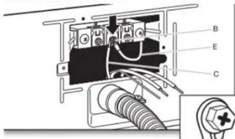 MAYTAG MGD4500MW - Connecter le conducteur neutre et le conducteur neutre - 1