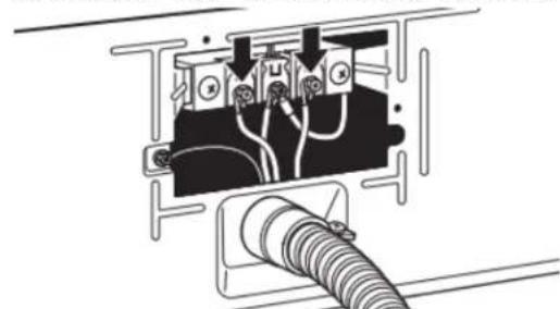 MAYTAG MED4500MW - Connecter les conducteurs restants - 1