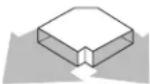 AMANA UXT5536AAS - 3^1/4 " x 10" (8.3 cm x 25.4 cm) Vent System - 2