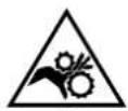 GYS Neopulse 320 C - RISK OF INJURY FROM MOVING COMPONENTS - 1