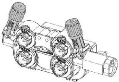 GYS Neopulse 320 C - To change the rollers, do the following: - 3
