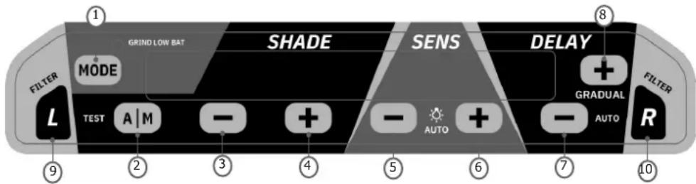 GYS LCD Gysmatic Goggle 3 - OPERATION - 1