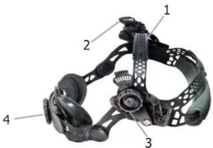 GYS LCD Gysmatic Goggle 3 - AJUSTE PARA LA CABEZA - 1