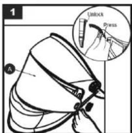GYS LCD Gysmatic Goggle 3 - REPLACING SCREEN AND LENS - 1