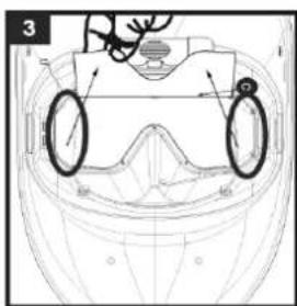 GYS LCD Gysmatic Goggle 3 - REPLACING SCREEN AND LENS - 3