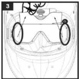 GYS LCD Gysmatic Goggle 3 - REEMPLAZO DE LA PILA - 7