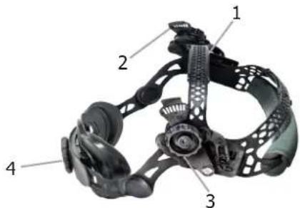 GYS LCD Gysmatic Goggle 3 - HEADBAND ADJUSTMENT - 1