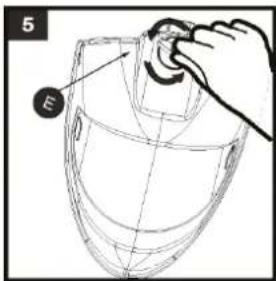 GYS LCD Gysmatic FlipFlap Goggle 3 - REPLACEMENT DE LA PILE - 2