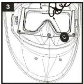 GYS LCD Gysmatic FlipFlap Goggle 3 - ЗАМЕНА ФИЛЬТРА - 5