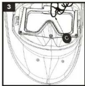 GYS LCD Gysmatic FlipFlap Goggle 3 - ЗАМЕНА ФИЛЬТРА - 3