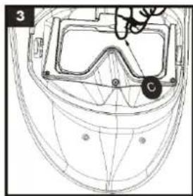 GYS LCD Gysmatic FlipFlap Goggle 3 - Leyenda : - 2