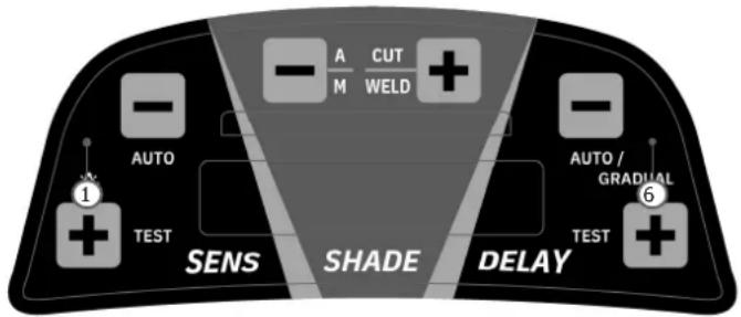 GYS LCD Gysmatic FlipFlap Goggle 3 - OPERATION - 5