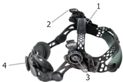 GYS LCD Gysmatic FlipFlap Goggle 3 - AJUSTE PARA LA CABEZA - 1