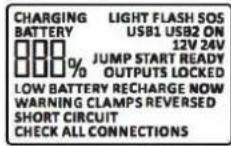 GYS Nomad Power PRO Truck - El indicator de encendido: - 1