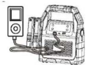 GYS Nomad Power PRO Truck - AnIeitung zum Laden eines Handys oder Tablets - 2