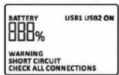 GYS Nomad Power PRO Truck - DESCRIPTION DE L'ECRAN LCD - 7