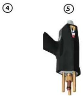 GYS Gyspot Combi 230 E PRO - B - Posicion para aluminio (fig. II) - 2