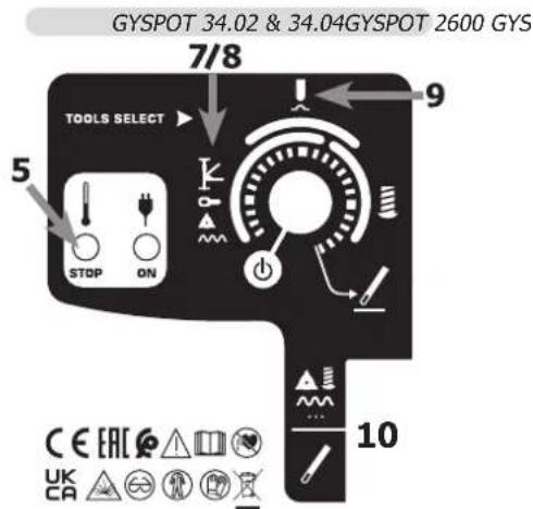 GYS Gyspot PRO 230 - GYSPOT 2600 - 6