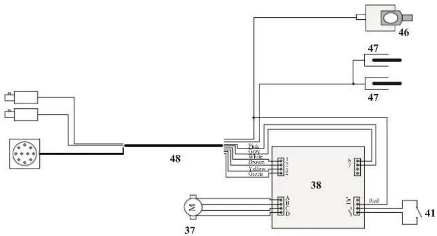 GYS Gyspot Combi Arcpull - CIRCUIT DIAGRAM / SCHALTPLAN / DIAGRAMA ELECTRICO / ΘJEKTPUÇECKAR CXEMA / ELEKTRISCHE SCHEMA / SCEMA ELETTRICO - 2