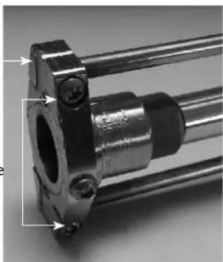 GYS Gyspot Combi Arcpull - Bringen Sie das Gleitstück der Erdungsschiene und die Gasschutz-Abdeckung an. - 3