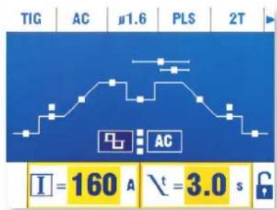 GYS TIG 250 ACDC - • WIG DC - Standard - 1