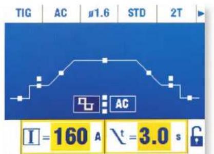 GYS TIG 250 ACDC - • TIG DC PULSE - 1