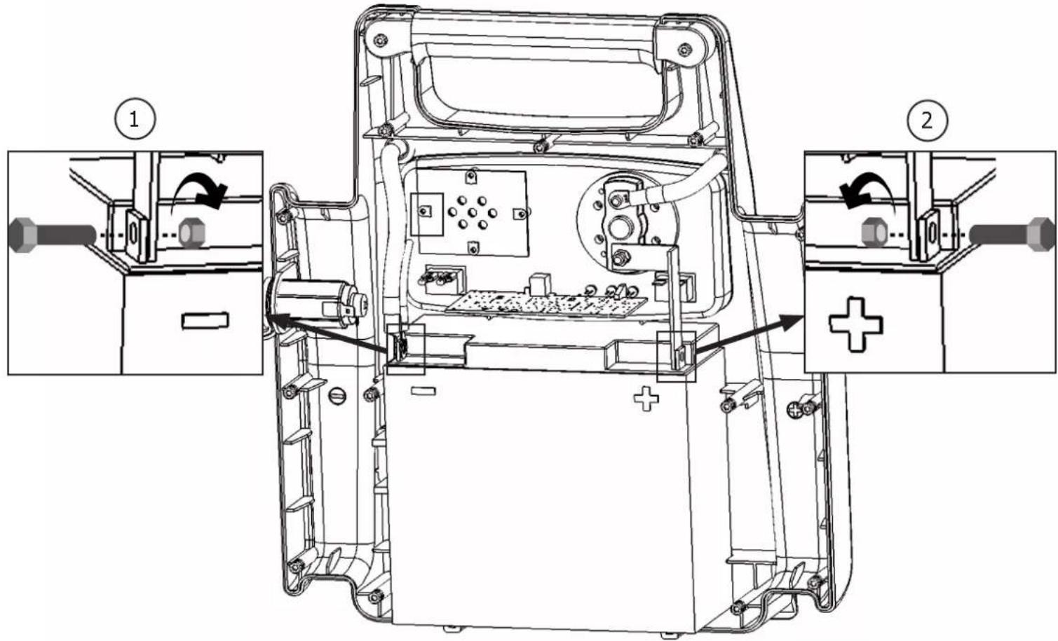 GYS Gyspack AIR - BATTERY REPLACEMENT : - 1