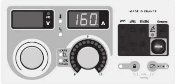GYS Exatig HF - Instellen Downslope : - 1