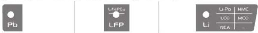 GYS Gysflash 10.3648 PL - - Batterietyp auswahlen: - 1