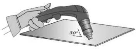 GYS Easycut 40 - PERFORAZIONE DI UN PEZZO / TAGLIO NEL MEZZO DI UN PEZZO - 1