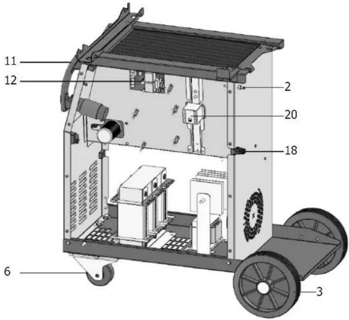 GYS Smartmig 182 - YACTN / RESERVE ONDERDELEN / PEZZI DIRICAMBIO - 2