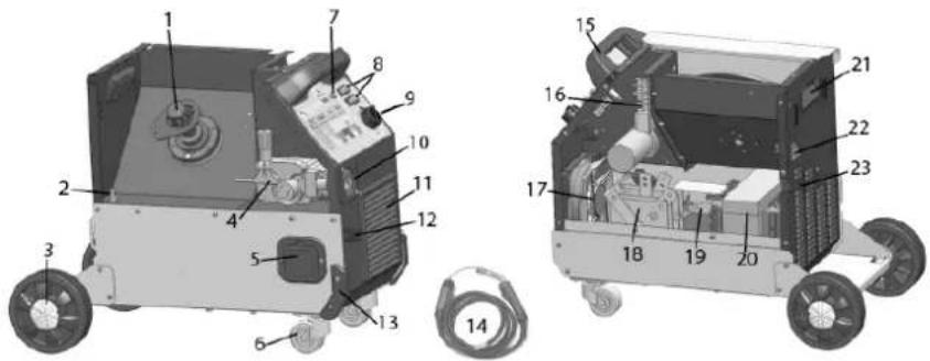 GYS Smartmig 152 - YACTH / RESERVE ONDERDELEN / PEZZI DIRICAMBIO - 1