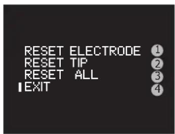 GYS Neocut 105 - RESETTING THE COUNTERS - 1