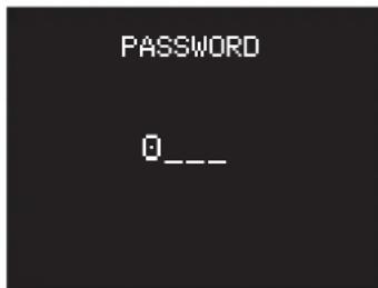 GYS Neocut 105 - Choosing the password - 1