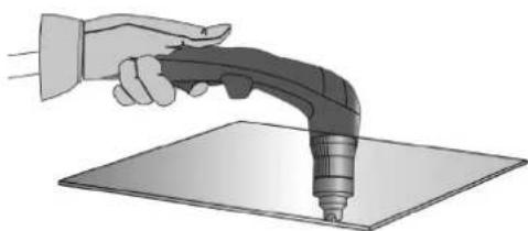 GYS Cutter 70 CT - MANUAL CUT FROM THE EDGE OF THE WORKPIECE: - 1