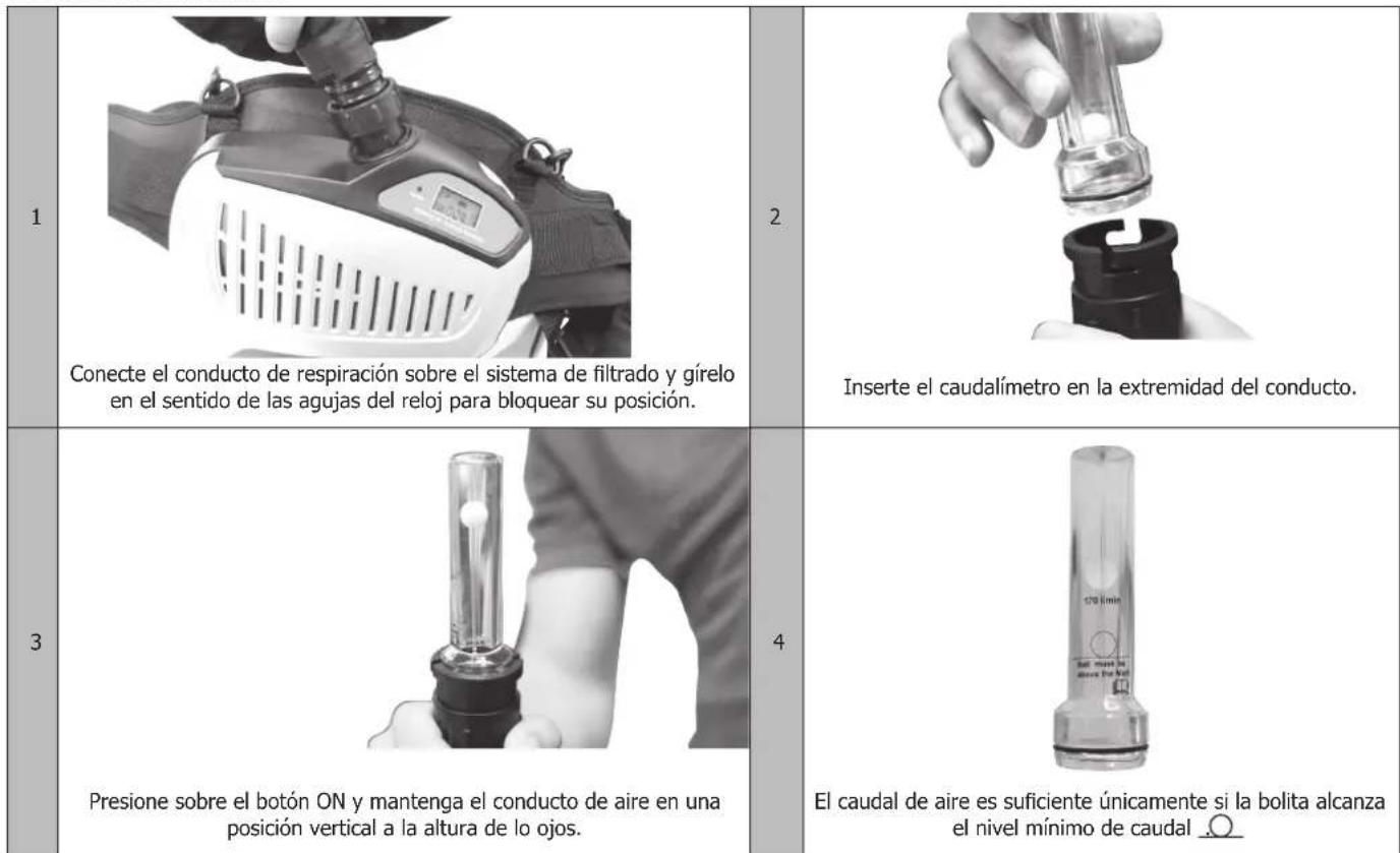 GYS Gysmatic 913 G - Prueba del caudal de aire: - 1