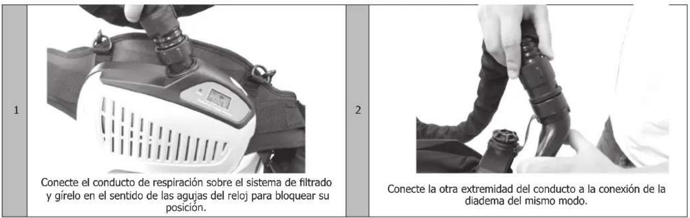 GYS Gysmatic 913 G - FIJACION DEL SISTEMA DE FILTRADO SOBRE LA CINTURA - 8