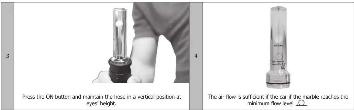 GYS Gysmatic 913 G - Air flow test : - 2