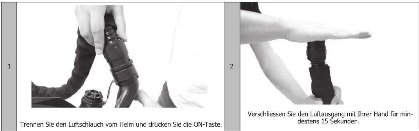 GYS Gysmatic 913 G - Test der Luftdurchflusswannung. - 1