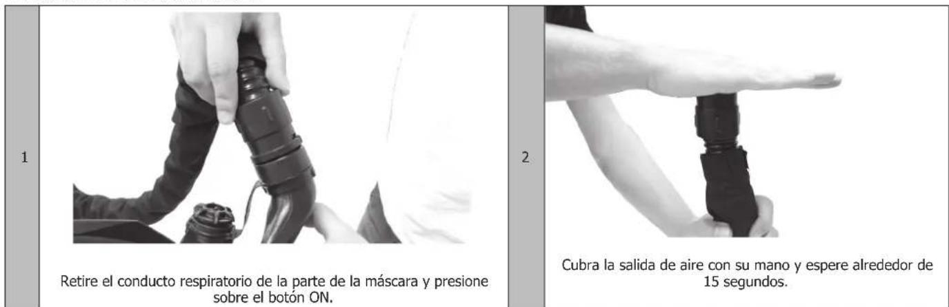 GYS Gysmatic 913 G - Prueba de alarma de caudal de aire: - 1