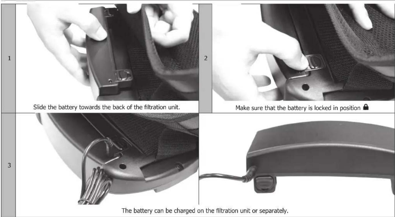 GYS Gysmatic 913 G - INSTALLING THE BATTERY / CHARGING - 1