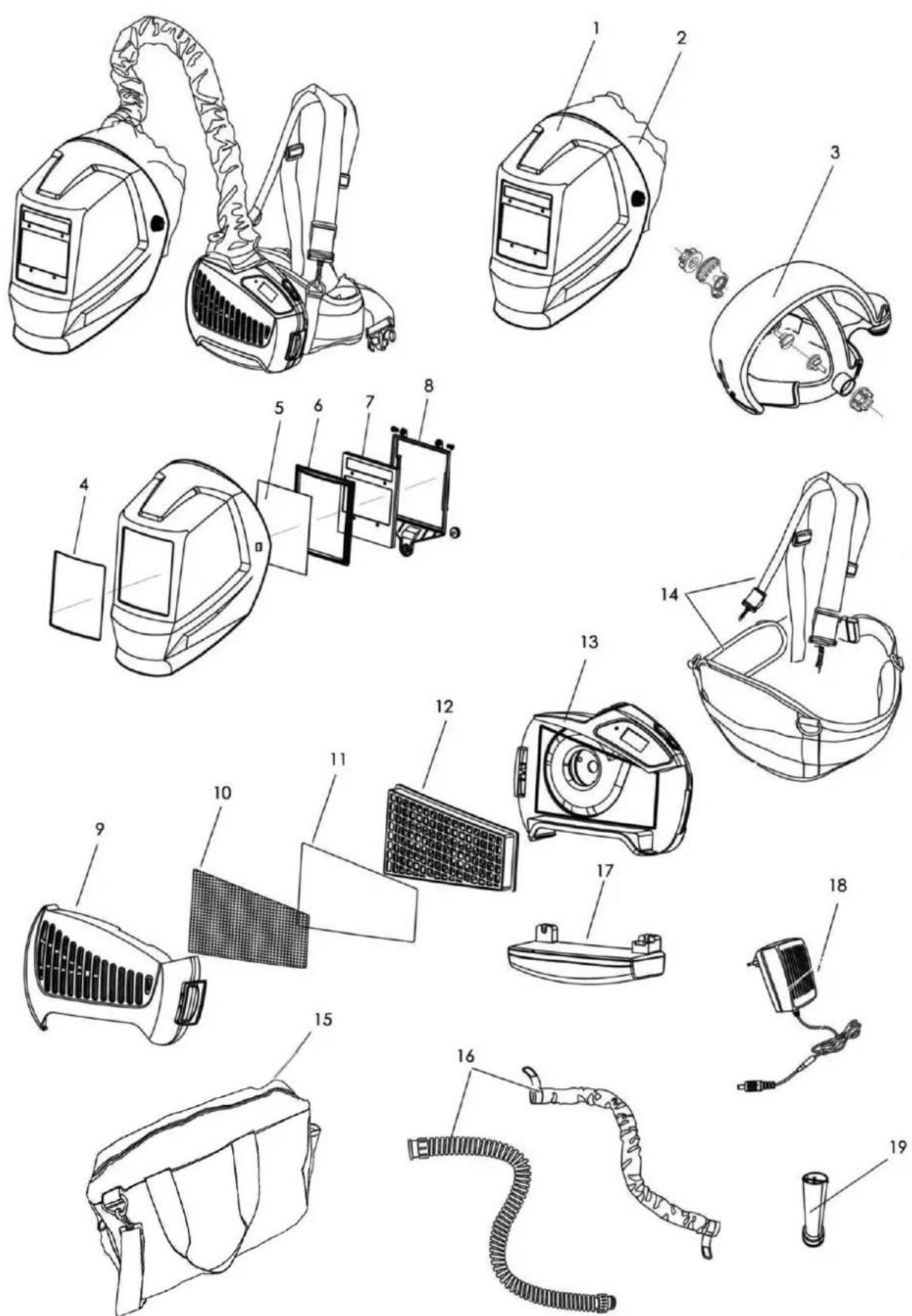 GYS Gysmatic 913 G - PIÉCES DÉTACHÉES / PARTS LIST / ERSATZTEILE / REPUESTOS / 3ANACHBIE YACTN / PARTI DIRICAMBIO - 4