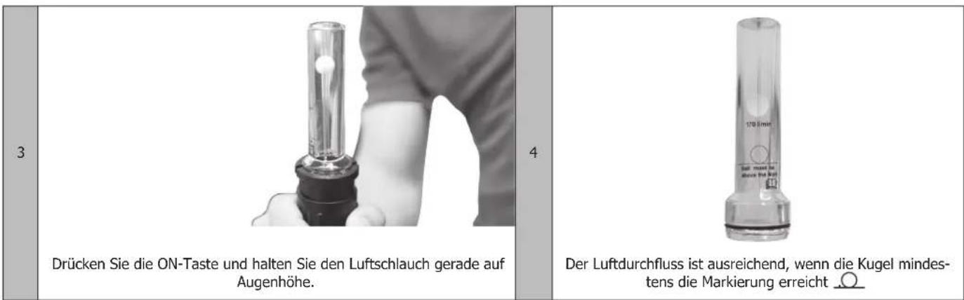 GYS Gysmatic 913 G - Luftdurchflusstest: - 2